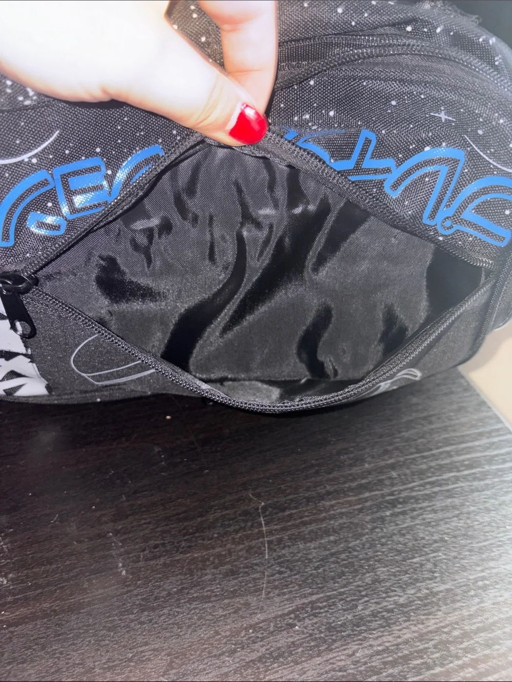 Sony PlayStation Black Travel Pouch/Sling with Blue Graphic Controller Design